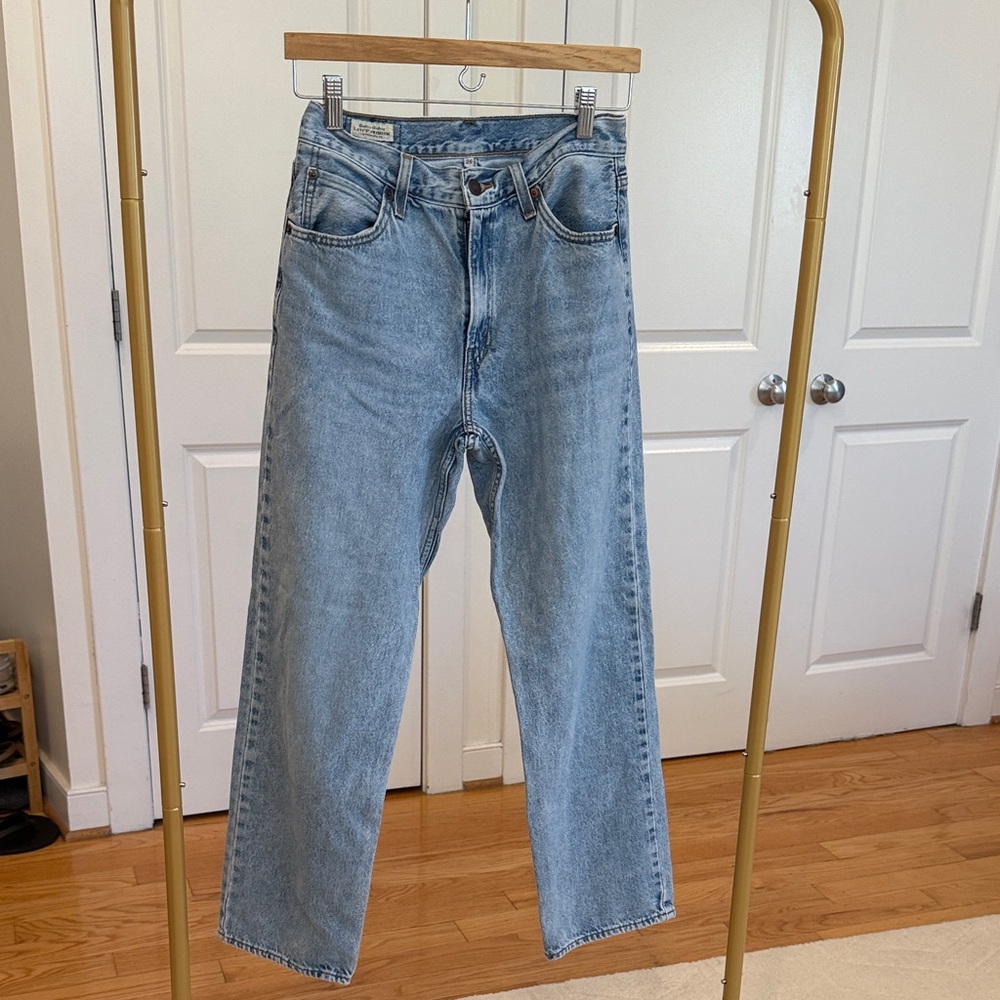 Levi's Classic Blue Straight Leg Jeans